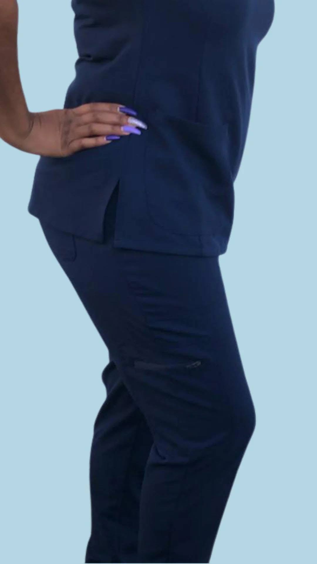 Pocket jogger scrubs